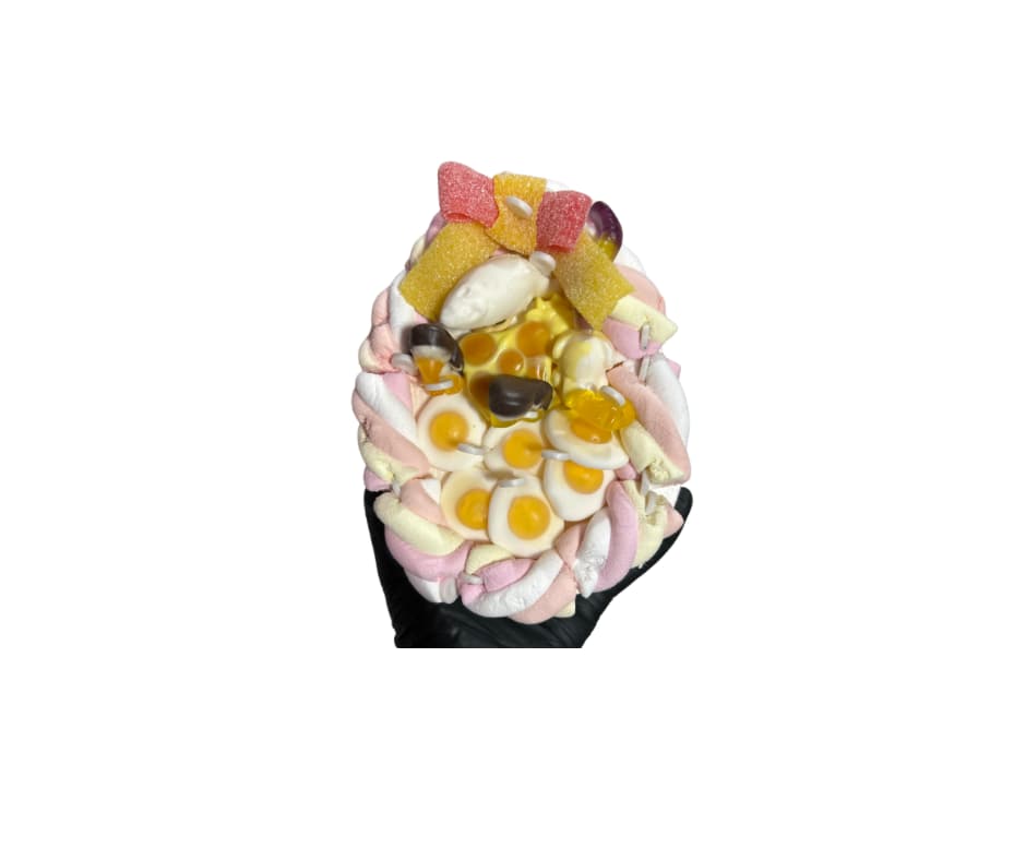 Gâteau de bonbons œufs de pâques